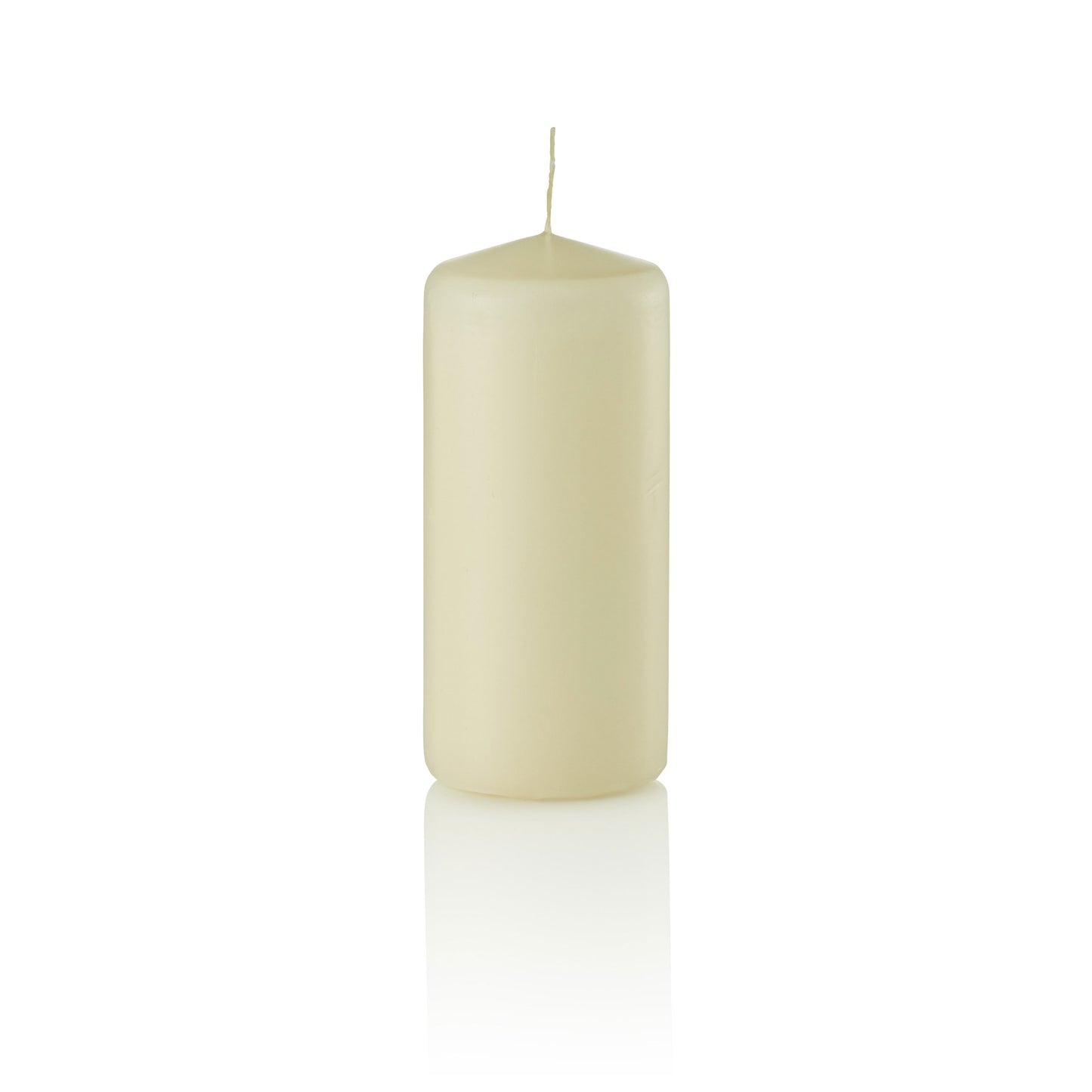 2 x 4.5 Pillar Candles, Bulk, Unscented, Set of 36-pillar candles-Vanilla Unscented-TableTopLighting.com