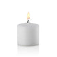 12 Pack Boxed 10 Hour Votive Candles, White, Unscented, 432 Total-votive candles-TableTopLighting.com