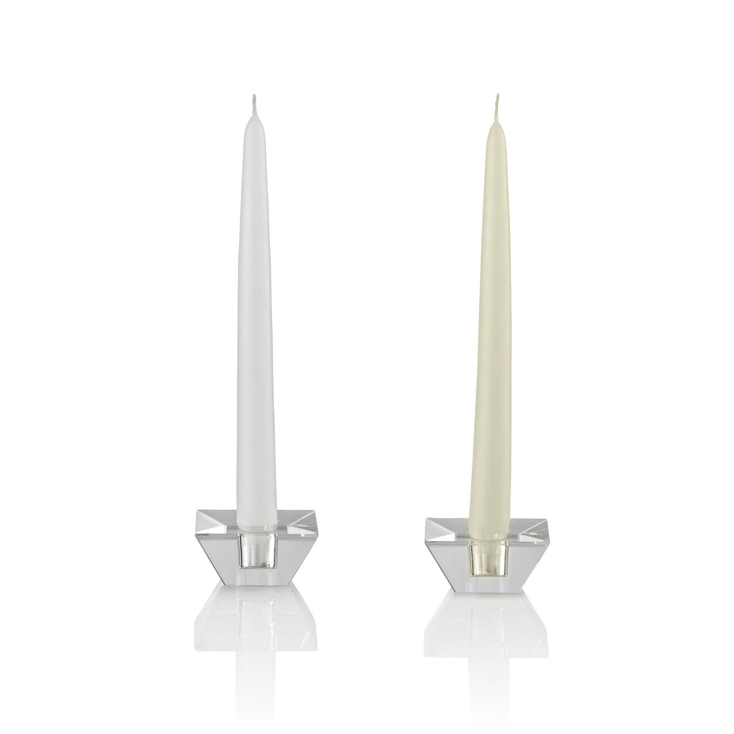 10 Inch Taper Candles, Ivory, Unscented, Set of 144, 1 Gross-taper candles-TableTopLighting.com