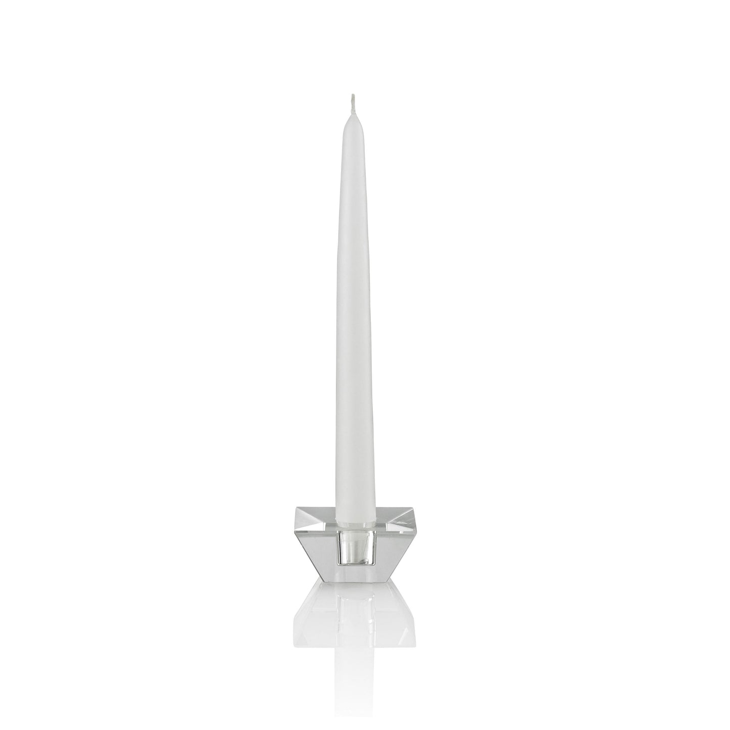 10 Inch Taper Candles, Bulk, Unscented, Set of 144, 1 Gross-taper candles-White-TableTopLighting.com