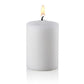 15 Hour Votive Candles, White, Unscented, Set of 288, 2 Gross-votive candles-TableTopLighting.com