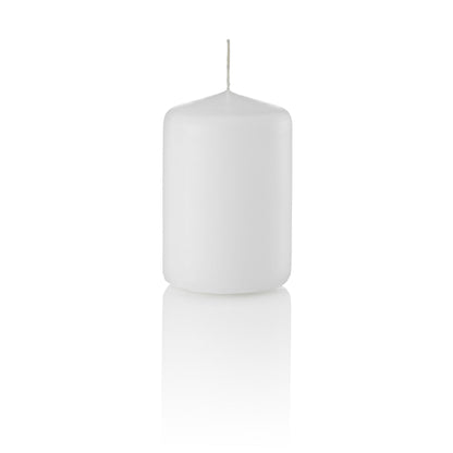 2 x 3 Pillar Candles, Bulk, Unscented, Set of 36-pillar candles-White-TableTopLighting.com
