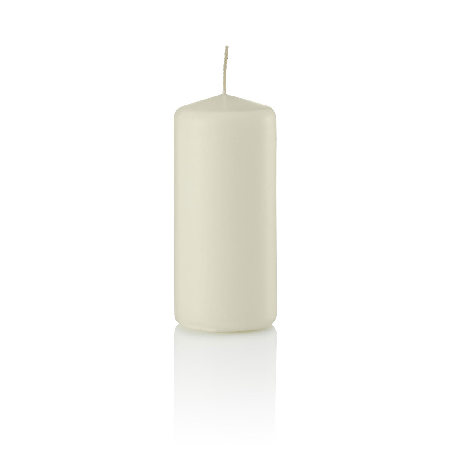 2 x 4.5 Pillar Candles, Bulk, Unscented, Set of 36-pillar candles-Ivory-TableTopLighting.com