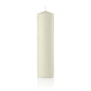 3 x 11 Pillar Candles, Unscented, Bulk Set of 12-pillar candles-Ivory-TableTopLighting.com