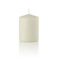 3 x 4 Pillar Candles, Unscented, Bulk Set of 12-pillar candles-Ivory-TableTopLighting.com