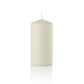 3 x 6 Pillar Candles, Unscented, Bulk Set of 12-pillar candles-Ivory-TableTopLighting.com