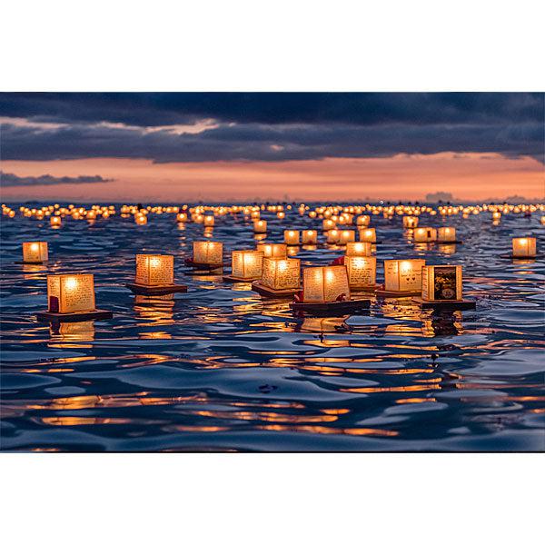 Large Luminary Candle, White, Set of 288-luminary-TableTopLighting.com